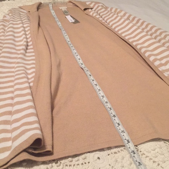 🌺 Chico’s Reversible Stripe Cardigan Sweater 🌺 - Picture 4 of 8